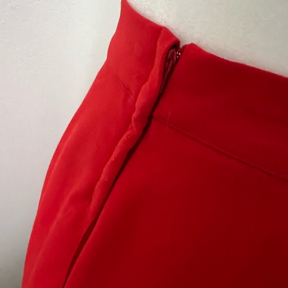 MODCLOTH | Red Midi Circle Skirt - Picture 4 of 10